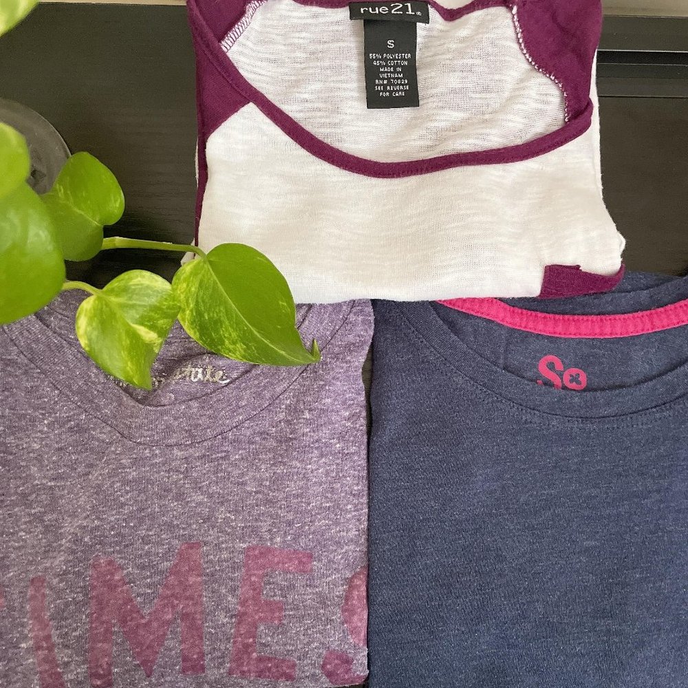 RUE21 Raglan Tee (NWT)